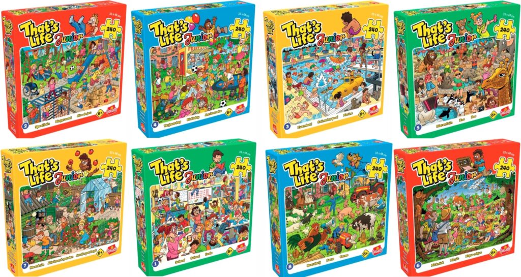 Goliath junior puzzels